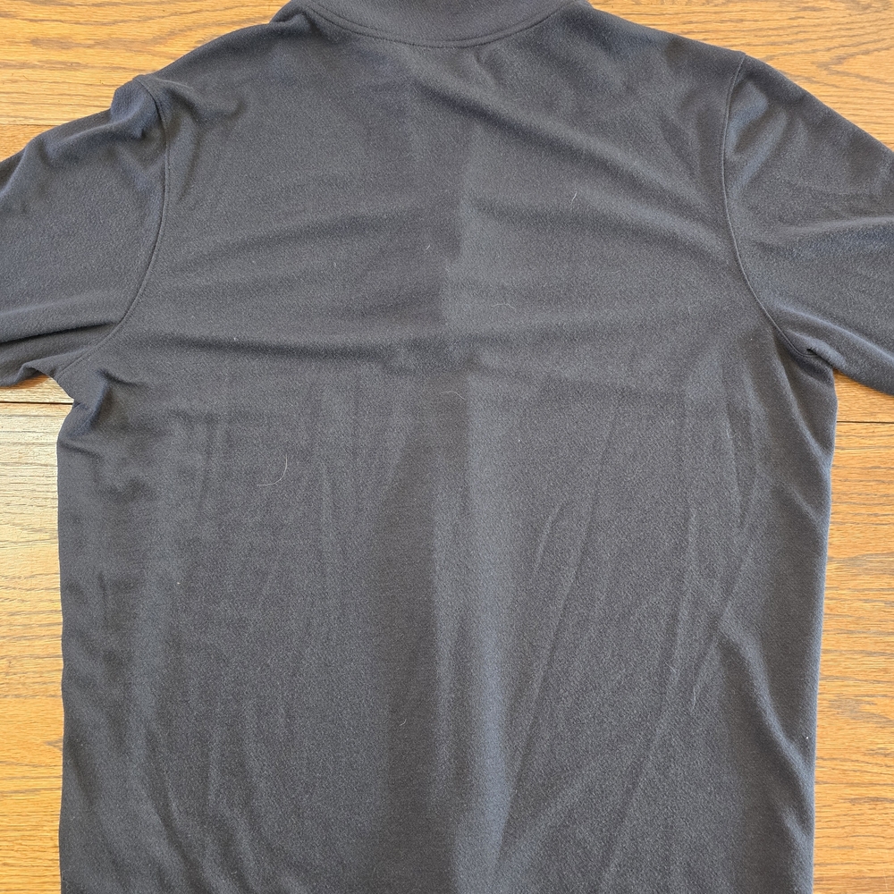 Nike Dri-Fit Purdue Boilermakers Quarter Zip Pullover Jacket Black Gold Mens XL - Picture 4 of 4